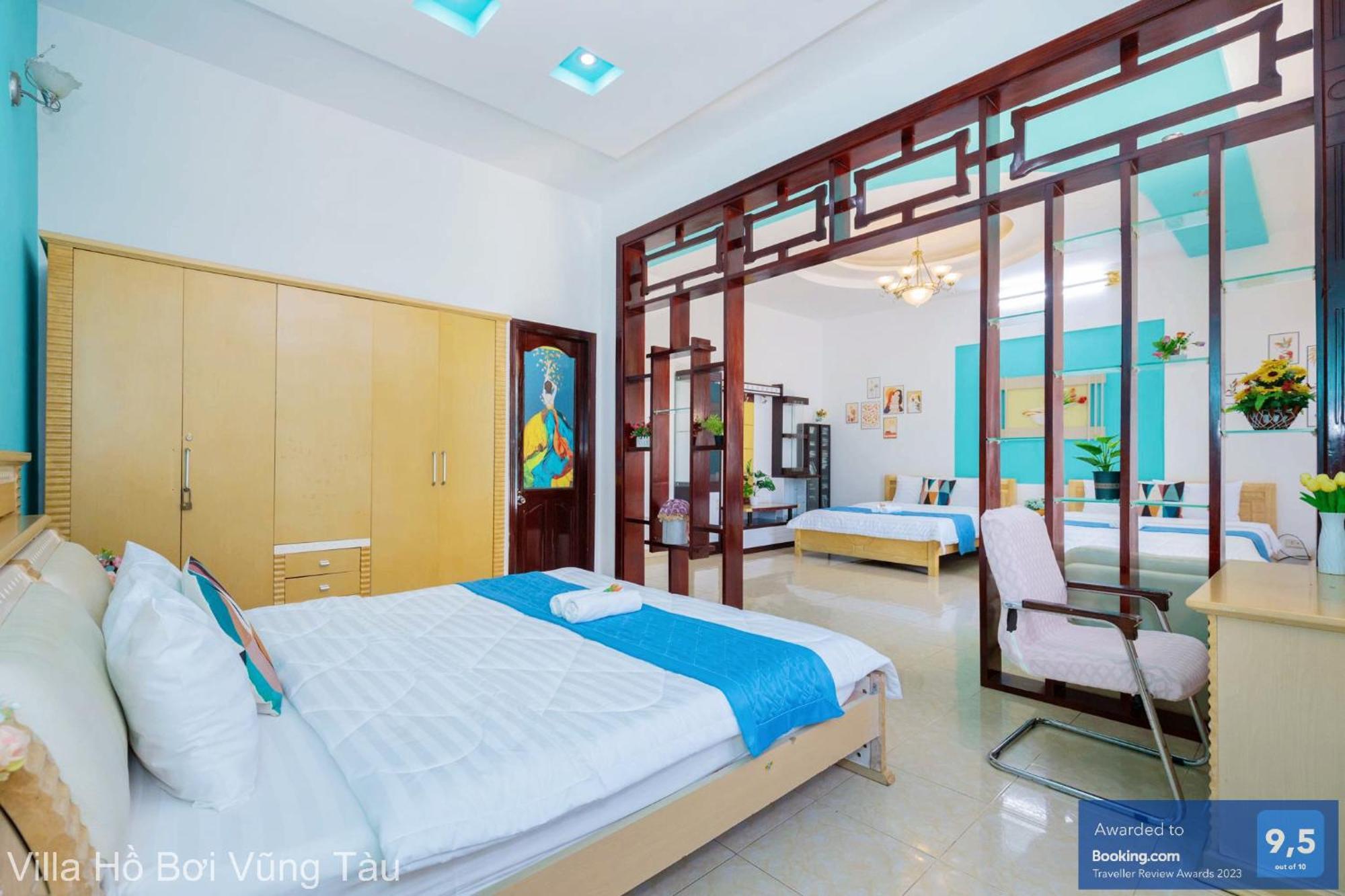 Villa San Vuon Gan Bien Bai Sau - Free Bida - Dan Karaoke Vung Tau Exterior photo