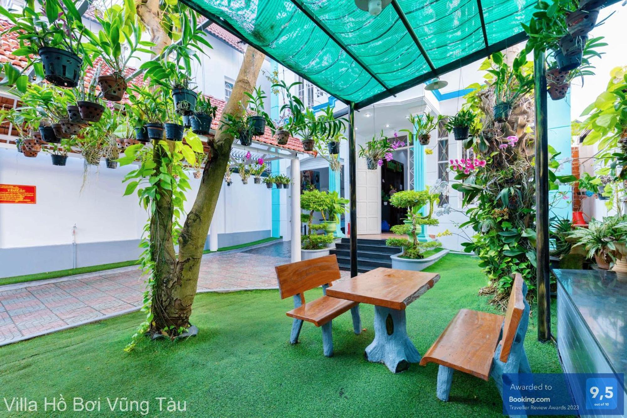 Villa San Vuon Gan Bien Bai Sau - Free Bida - Dan Karaoke Vung Tau Exterior photo