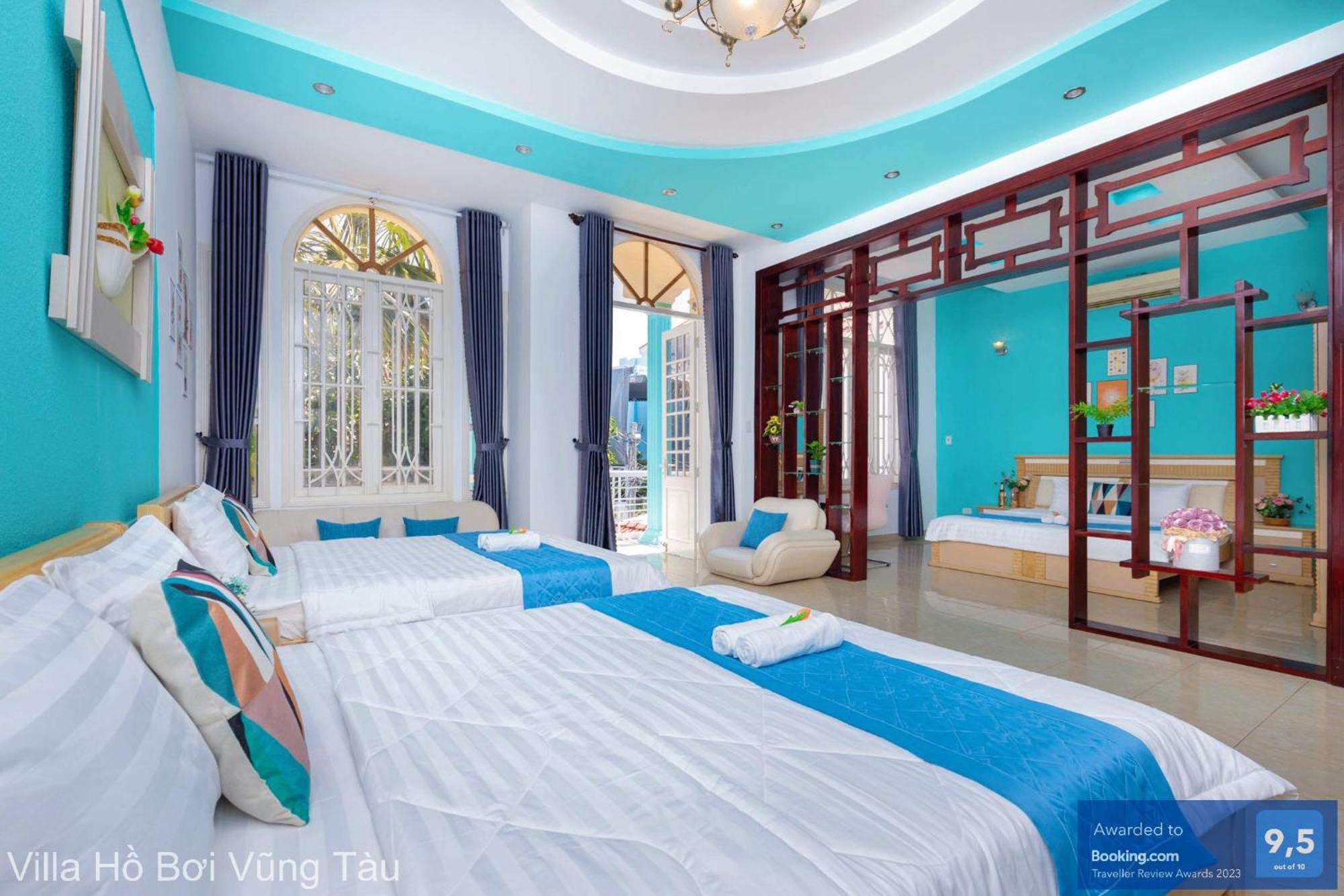 Villa San Vuon Gan Bien Bai Sau - Free Bida - Dan Karaoke Vung Tau Exterior photo