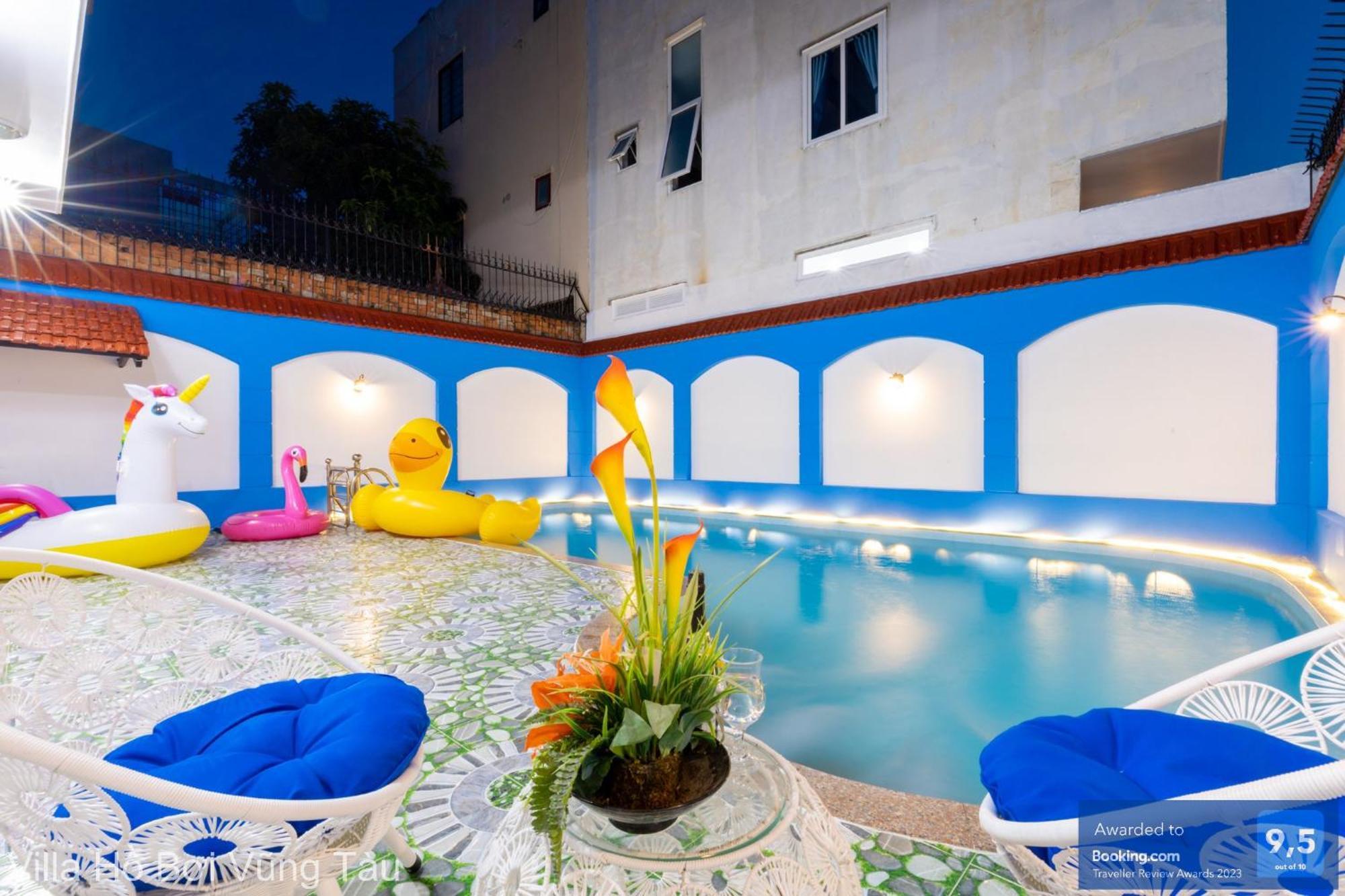 Villa San Vuon Gan Bien Bai Sau - Free Bida - Dan Karaoke Vung Tau Exterior photo